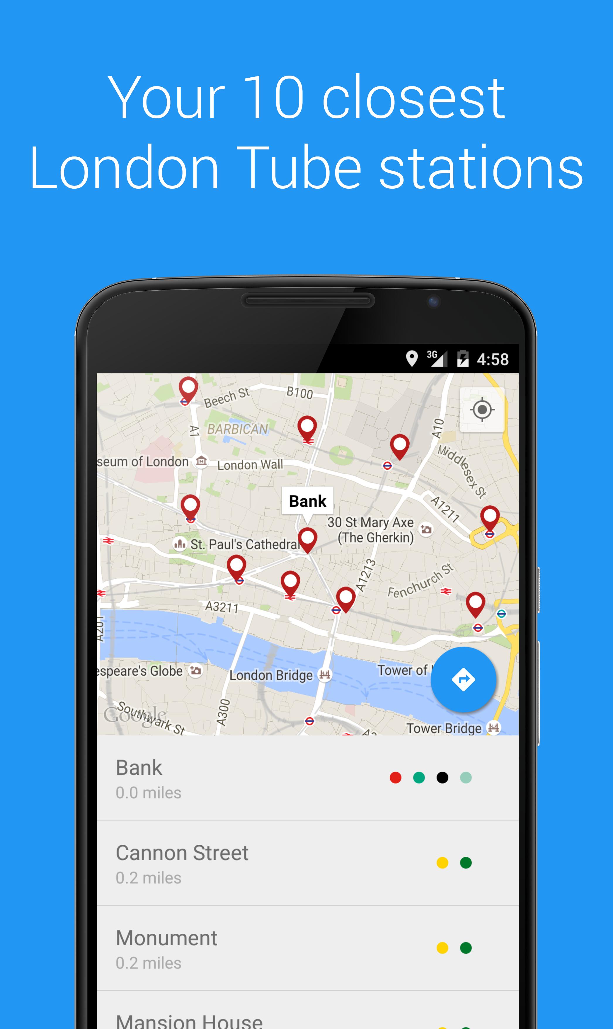 Nearest Tube