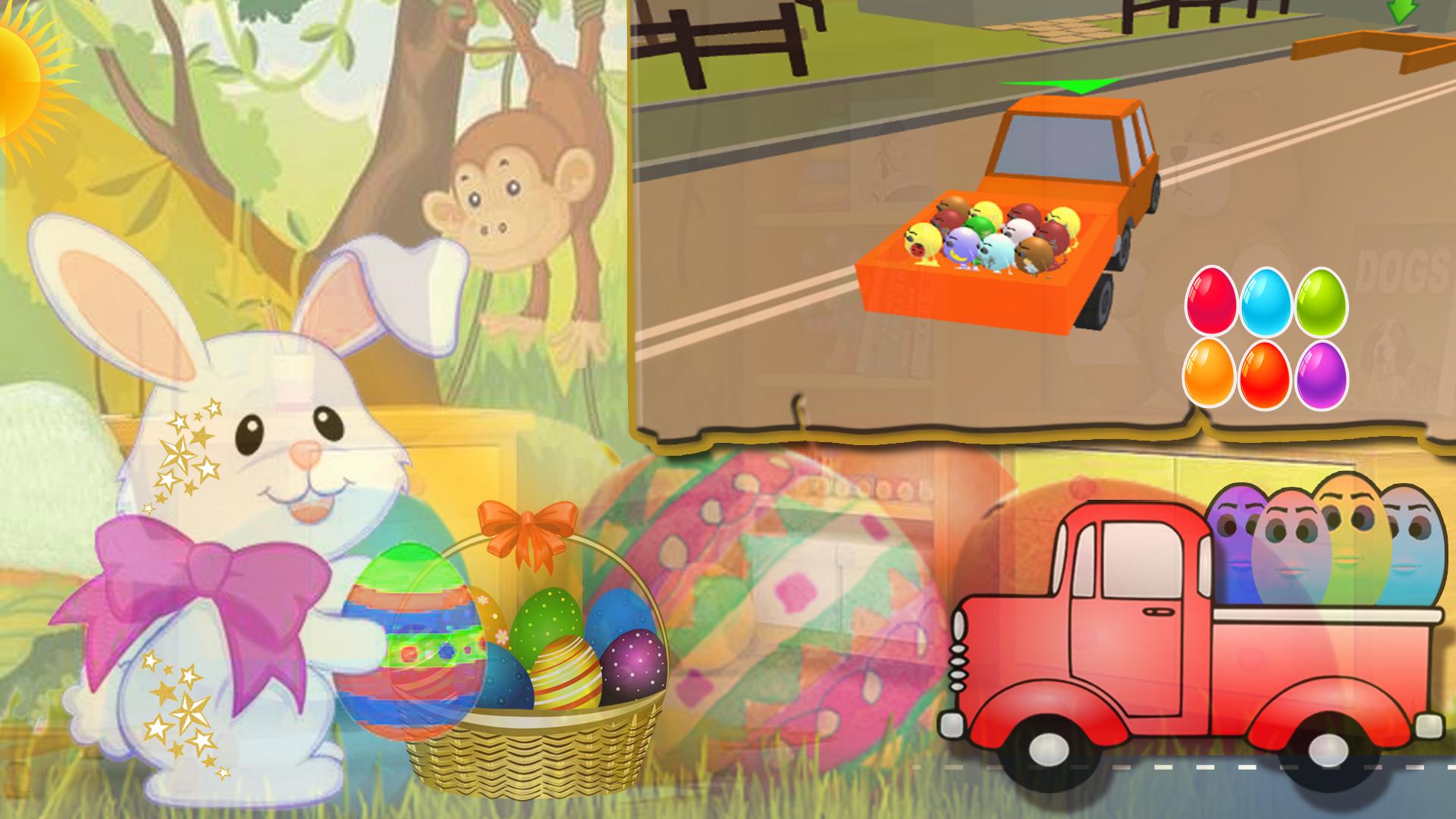 Easter Eggs Delivery-Bunny