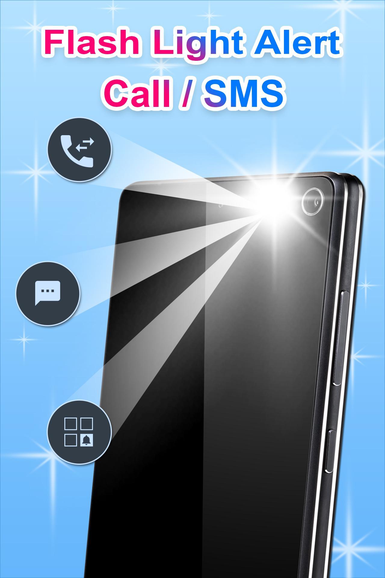 Flashlight Alert on Call / SMS