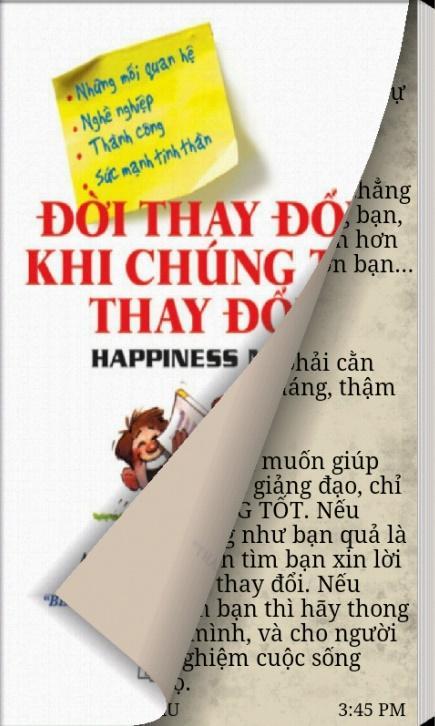 Doi thay doi khi ta thay doi