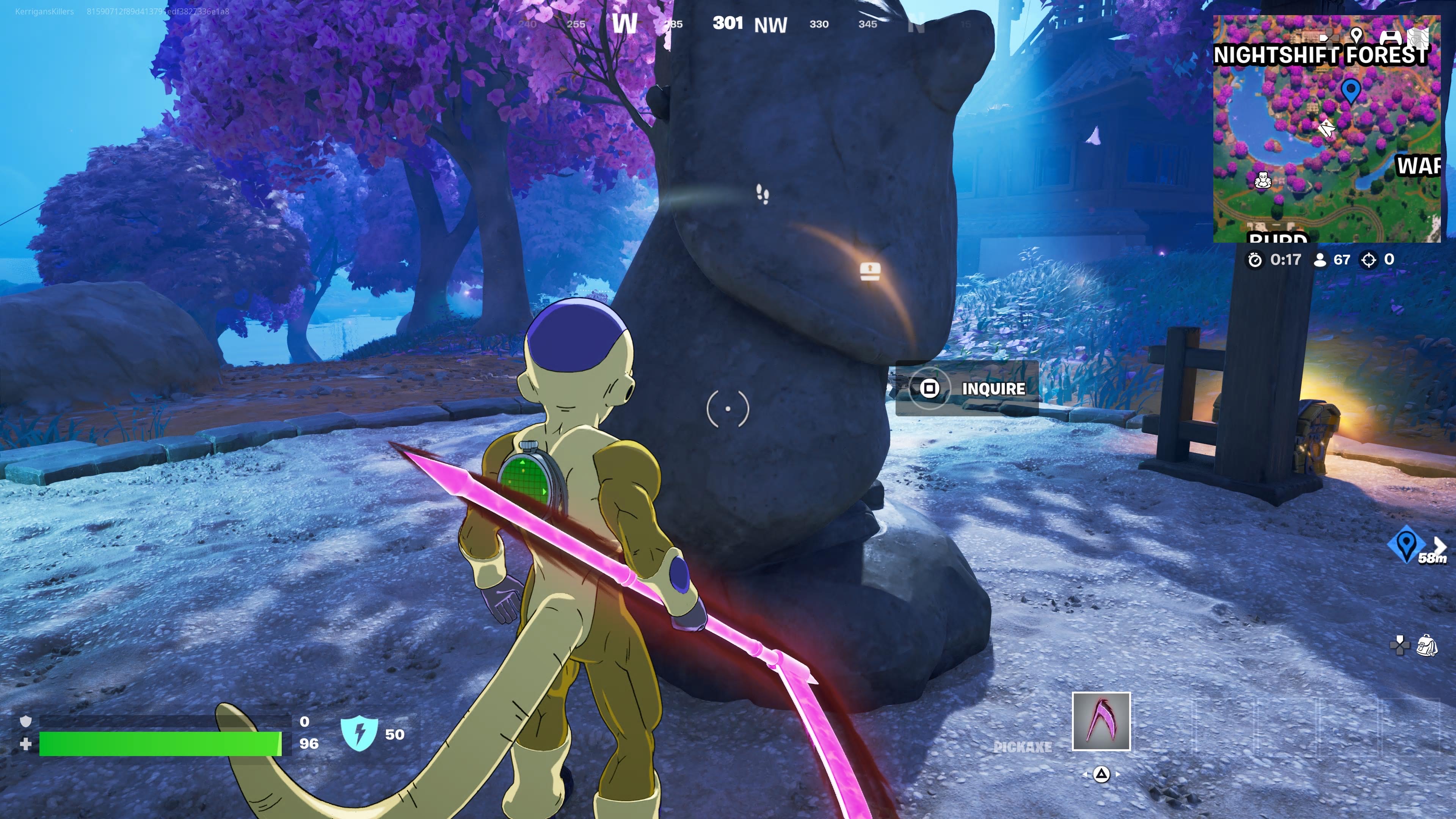 Cara memecahkan teka -teki di hutan nightshift di fortnite: semua jawaban, terdaftar
