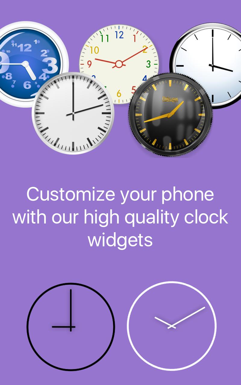 Nougat Clock for Android