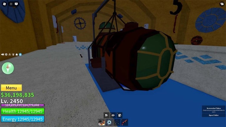 Blox 과일에서 잠수함을 얻는 방법