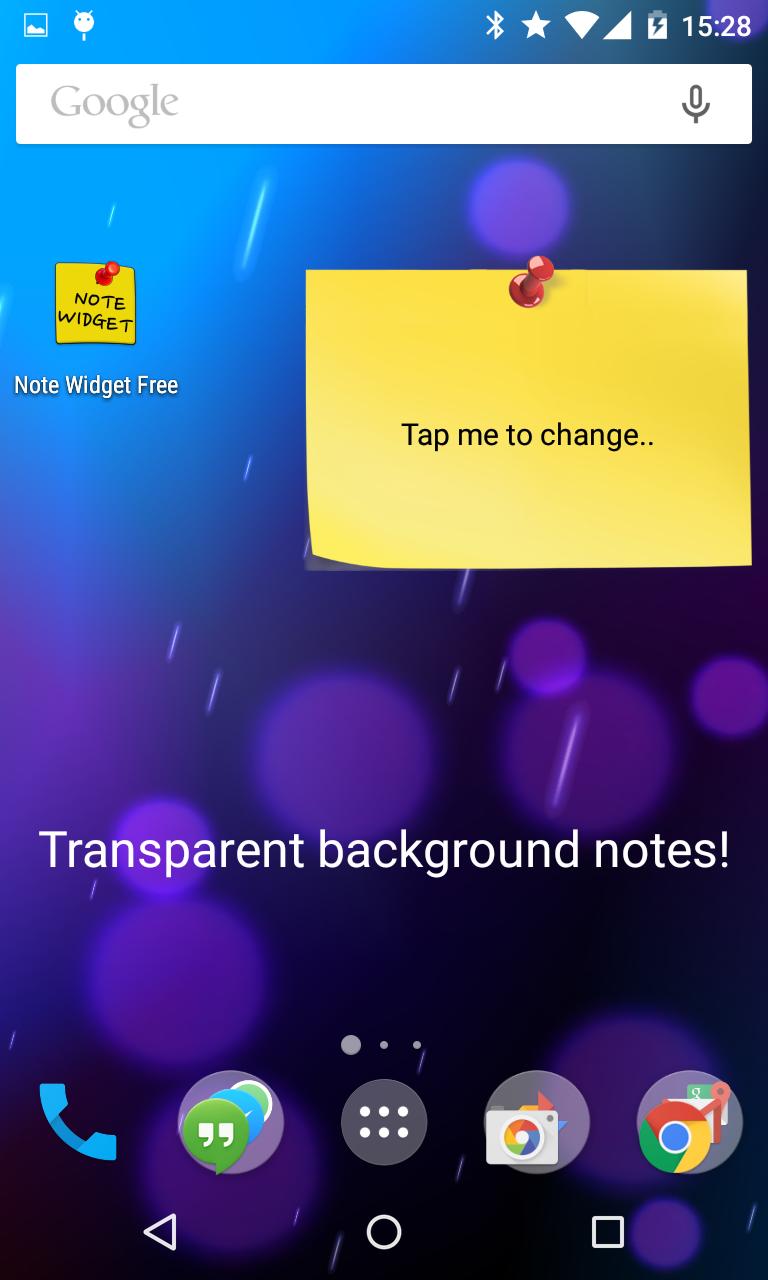 Note Widget
