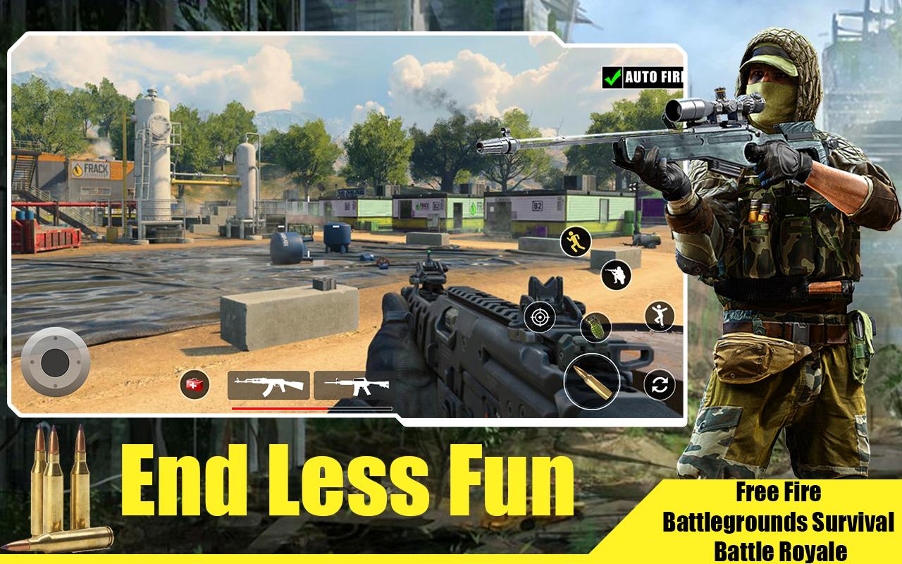 Free Battlegrounds Fire Survival : Battle Royale