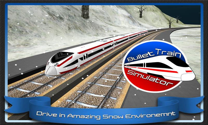 Speed Bullet Train Drive 3D