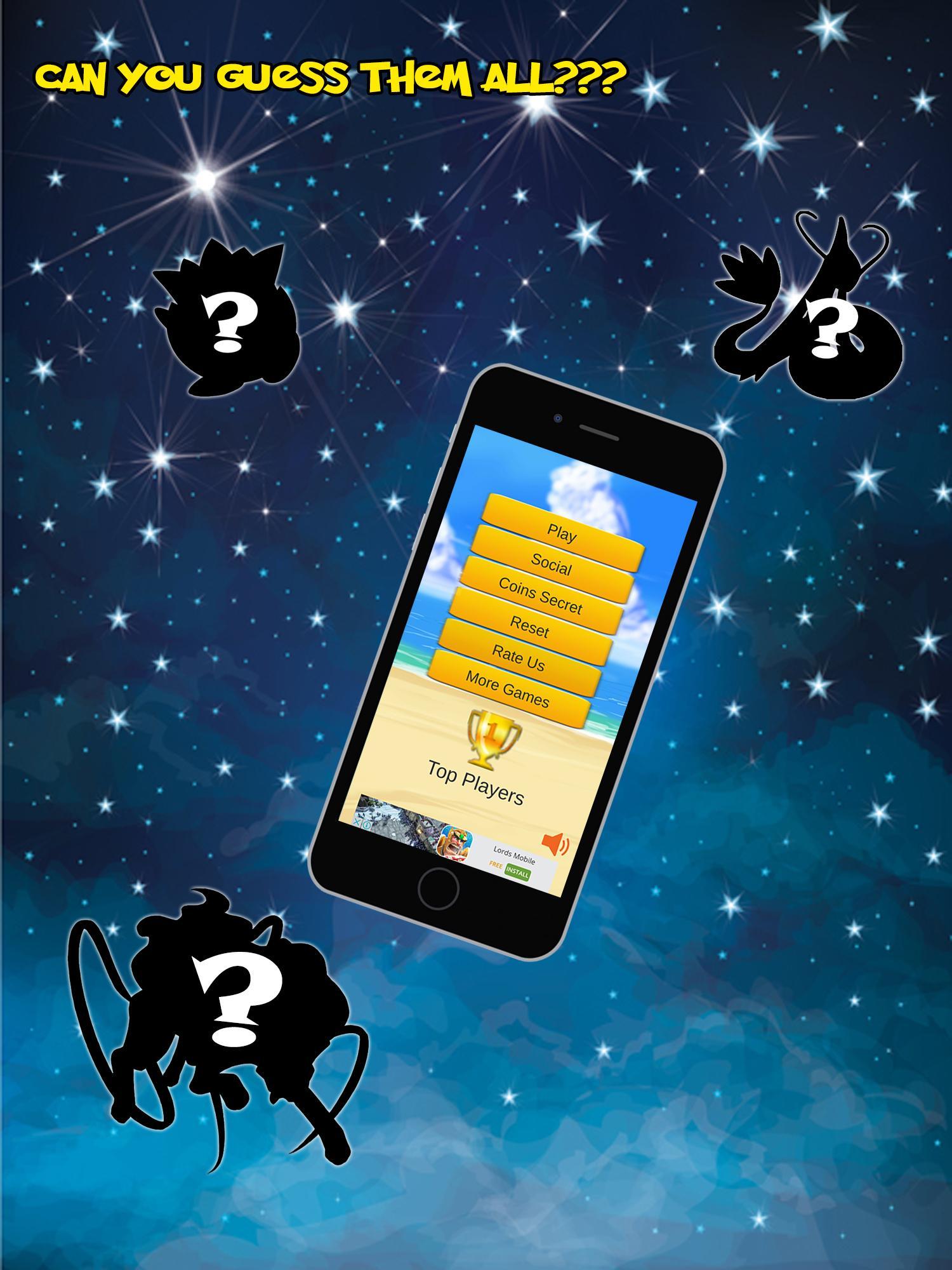 Guess The Pokemon Quiz