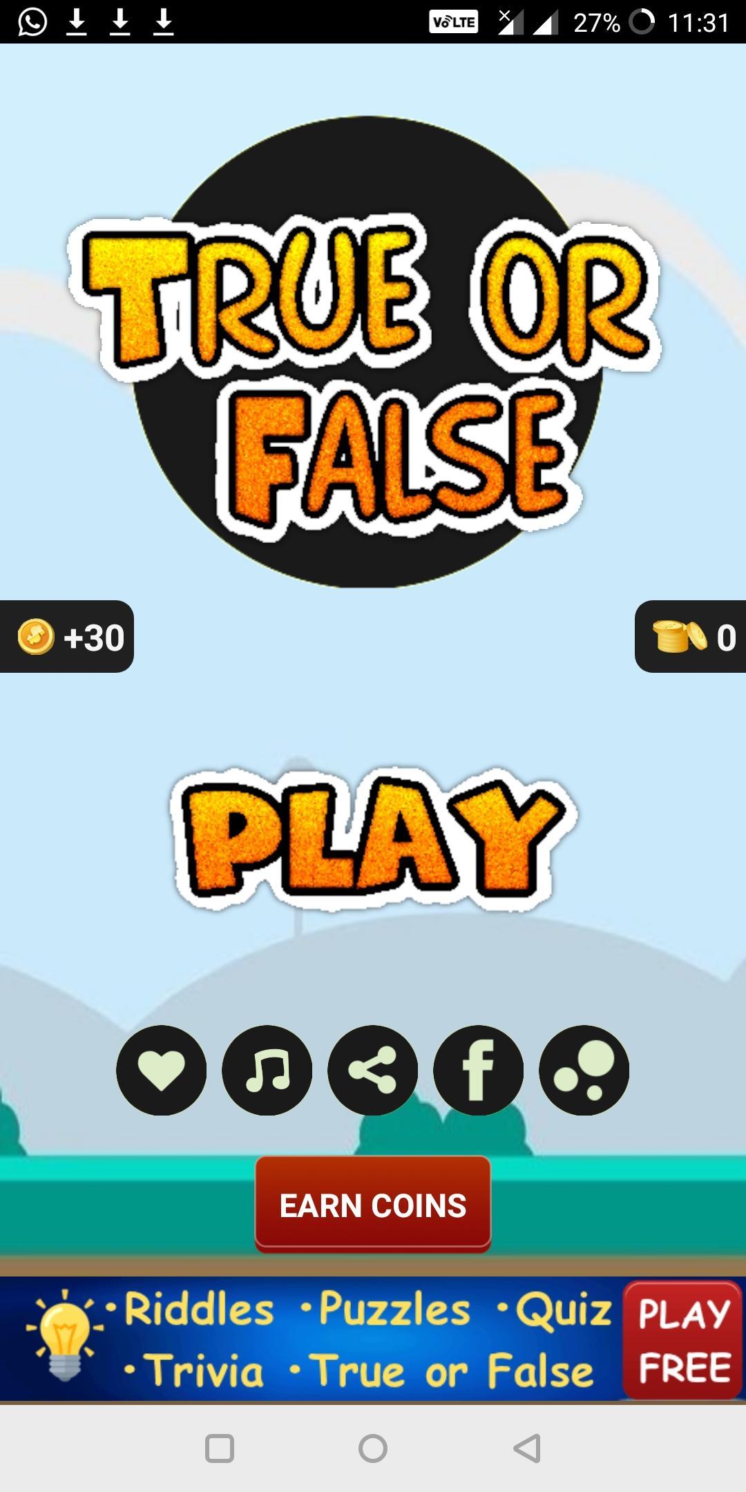 Truquo - The True or False Quiz