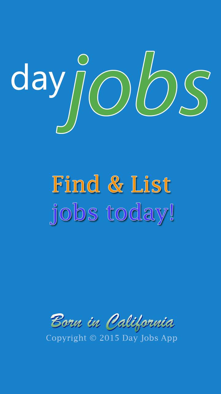 DAY JOBS APP