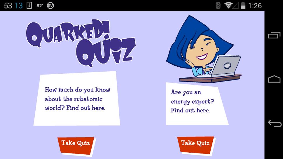 Quarked! Quiz