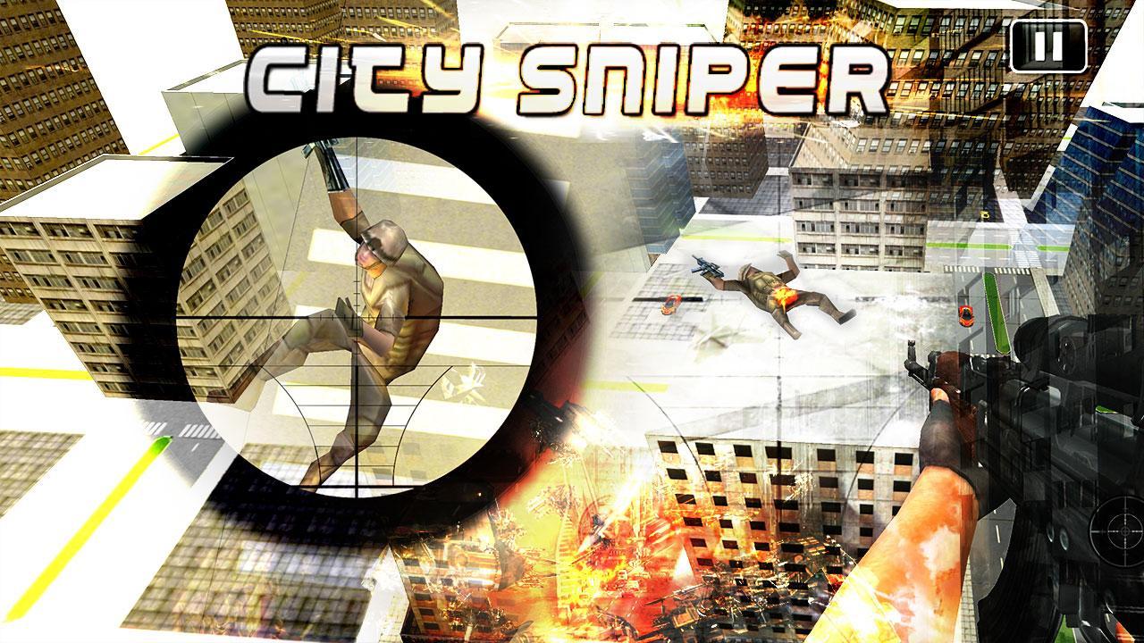 City Crime Sniper Shooter War