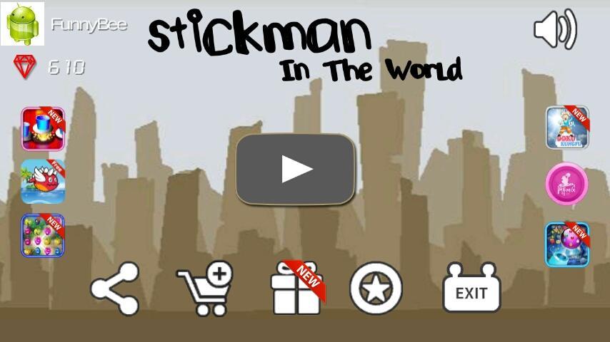 Hero Stickman (in the World)